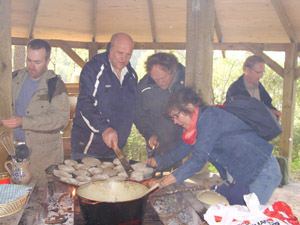br�d med gr�na blad